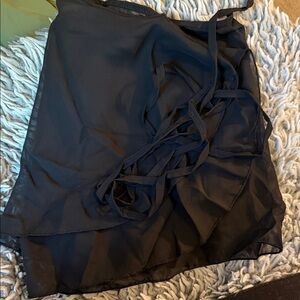 Theatricals wrap around Black Ballet Skirt